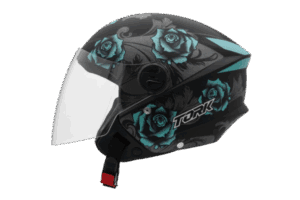 Capacete New Liberty Pro Tork Three Flowers