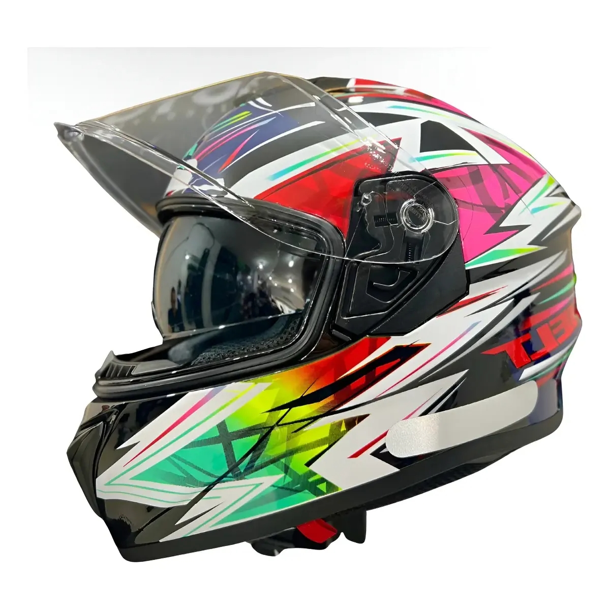 Capacete Helt Avant Glass Kandux com óculos solar interno