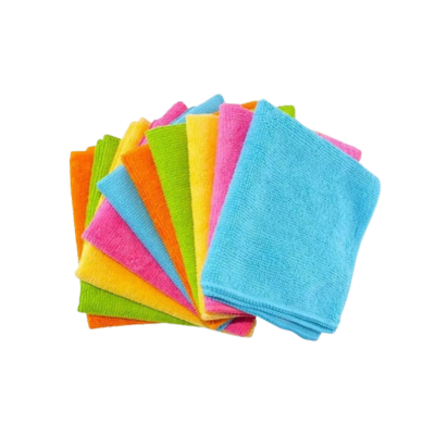 Panos de microfibras para limpeza do capacete