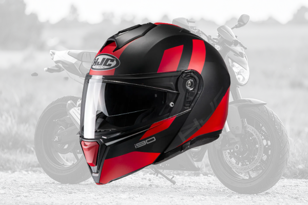 Capacete Escamoteável Motociclista Hjc I90 Lark/ May Unissex