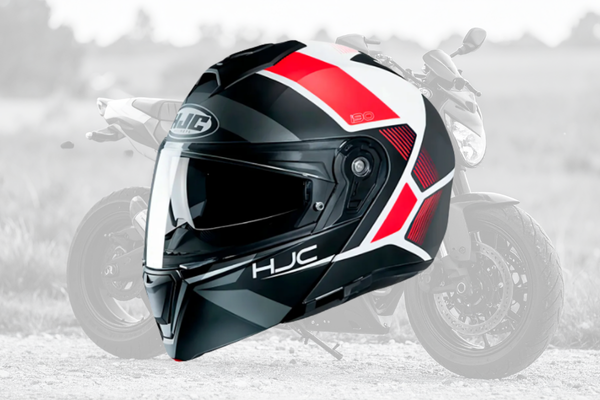 Capacete Hjc I90 Hollen Viseira Solar Azul Ou Grafite Bmw