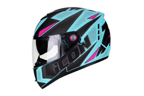 capacete azul agua peels