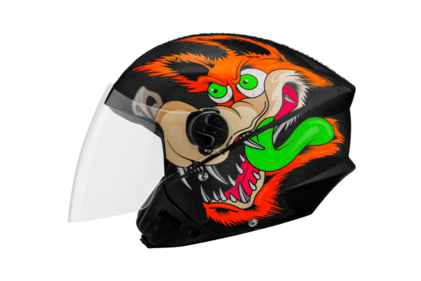 CAPACETE ABERTO PRO TORK NEW LIBERTY 3 COYOTE FOSCO PRETO TAM. 58