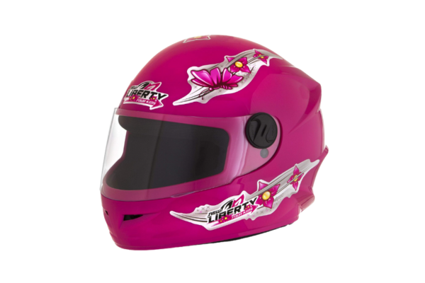 Capacete Liberty For Kids For Girls Rosa