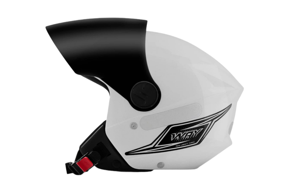 CAPACETE ABERTO MIXS WAY BRANCO TAM. 60 VIS. FUMÊ
