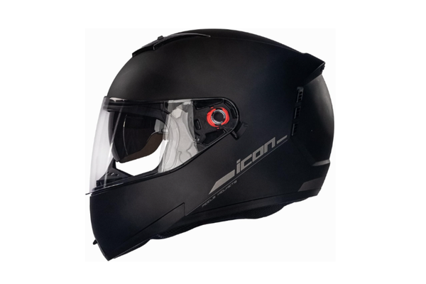 Capacete Fechado Moto Peels Icon Classic Preto Fosco/Grafite 58