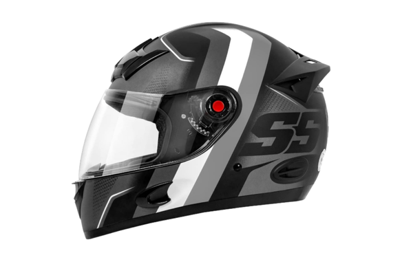 MIXS Capacete MX5 Super Speed, Cinza, Tam. 58