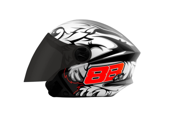 CAPACETE ABERTO PRO TORK NEW LIBERTY 3 GP 88