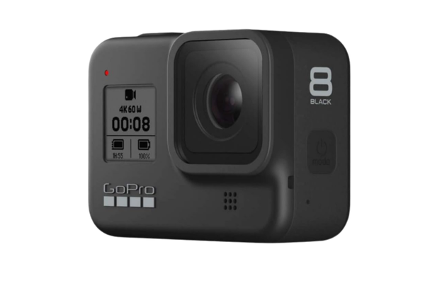 Câmera GoPro HERO8 Black à Prova D’água 12MP 4K Wi-Fi