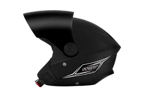 capacete Mixs Way aberto viseira fume