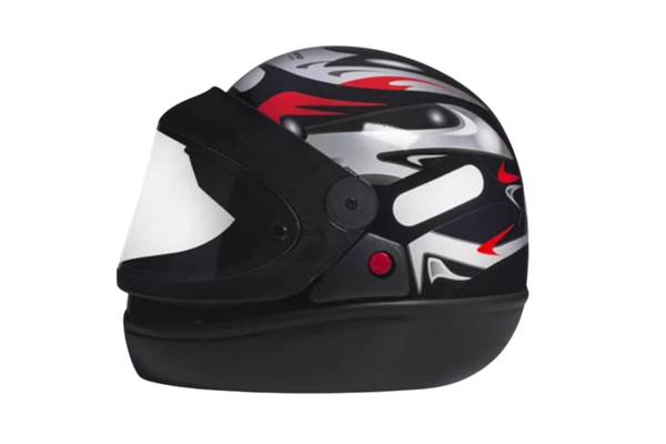 Capacete Automatico San Marino Masculino é Feminino Preto Grafic Original