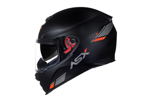 Capacete Eagle SV com Viseira Interna Preto Fosco