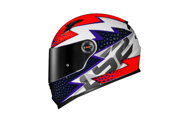 Capacete LS2 FF358 Speedy - Purple Orange
