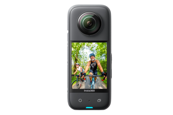 Insta360 Câmera de ação X3-360 com vídeo HDR ativo 5,7K 360, câmera de lente única 4K, impermeável