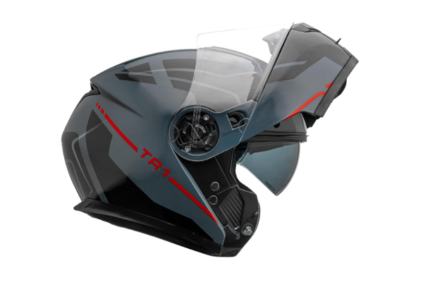 PEELS Capacete Articulado Robocop Moto TR1 Preto
