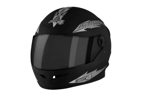 CAPACETE FECHADO PRO TORK NEW LIBERTY 4 SOLID PRETO FOSCO TAM