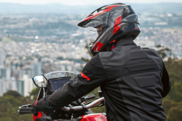 CAPACETE X11  CROSSOVER ADVENTURE VERMELHO