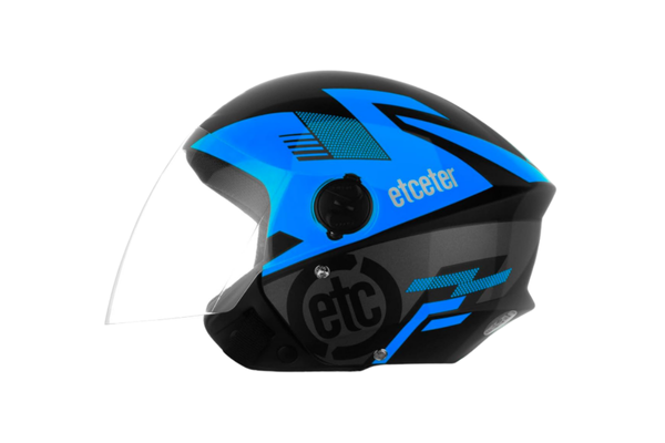 Capacete Aberto Etceter Open Azul Tam. 60