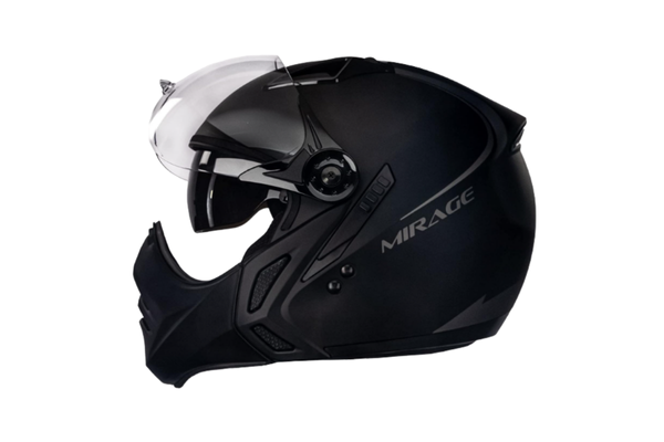Capacete Aberto Moto Peels Mirage Classic Preto Fosco