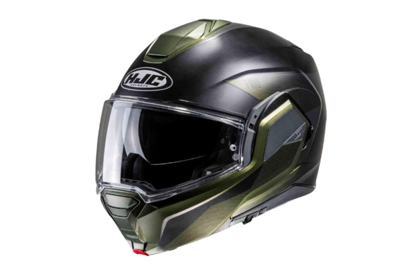 Capacete Hjc I100 180 Beston Verde Preto 56