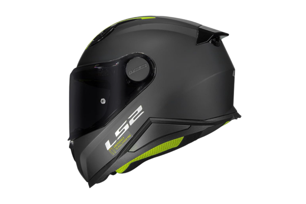 Capacete Ls2 Ff812 Kid Monocolor Preto Fosco Infantil