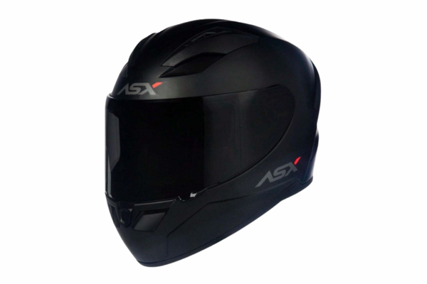 Capacete Moto ASX City Solid Preto Fosco