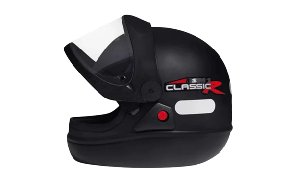 Capacete San Marino Classic Preto Fosco
