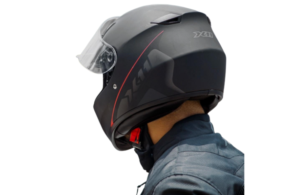 Capacete X11 Trust Solides para Moto Integral Fechado - Preto Fosco