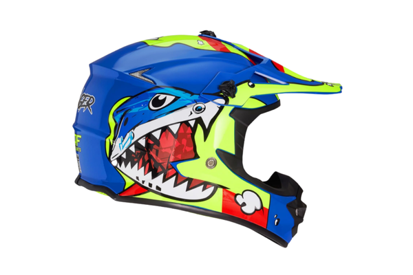 Capacetes infantis de motocross off-road ATV