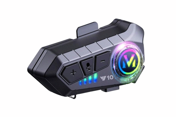 
Fone De Ouvido Para Capacete Bluetooth Headset Rgb Sem Fio, Intercomunicador