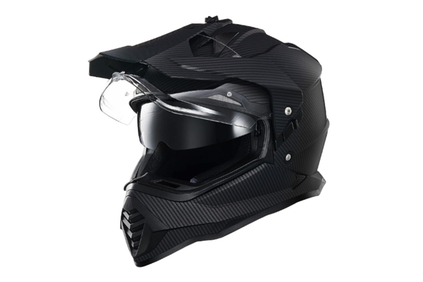ILM Capacete De Motocicleta Dual Sport Adventure Com Viseira Solar Compatível Pinlock Para Moto Neve, Quadriciclo, Trilha, Off-Road,