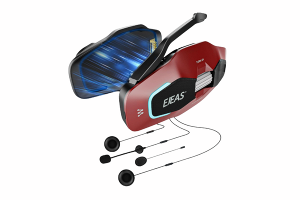 SolaMr X10 Capacete de motocicleta Bluetooth, alto-falantes, fone de ouvido, capacete