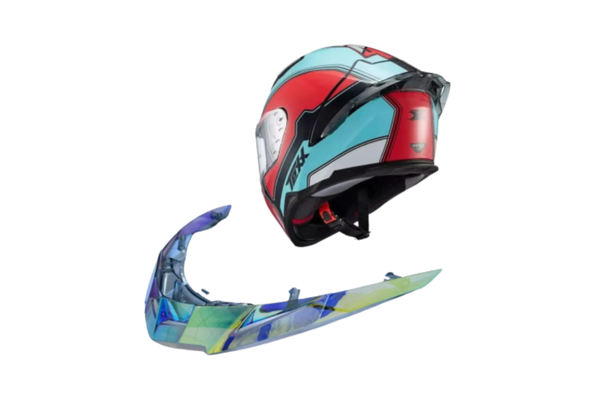 aerofólio o estabilizador de capacete de moto