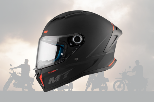 Capacete Masculino MT Stinger 2 Preto Fosco Esportivo Moto