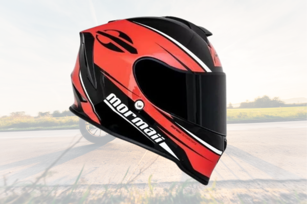 Capacete Moto Mormaii M1 Gmetrix Narigueira Promoção Red Tamanho