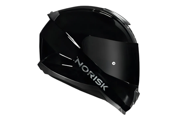 Capacete Moto Norisk Razor Preto Brilho Masculino