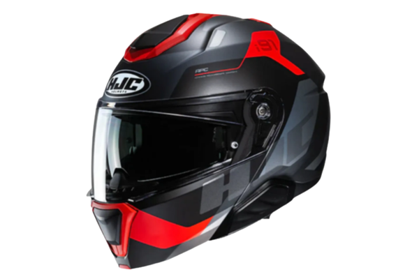 Capacete Moto Hjc I91 Carst Articulado Com Viseira Solar