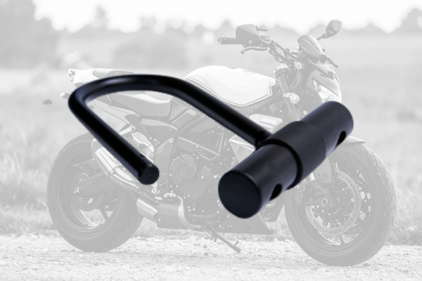 Revestimentos em Silicone ou PVC Evitam Atrito Entre o Cadeado e a Moto