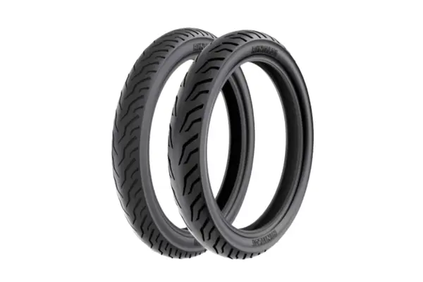 Pneu Rinaldi Tubeless para moto – praticidade e resistência para o dia a dia.